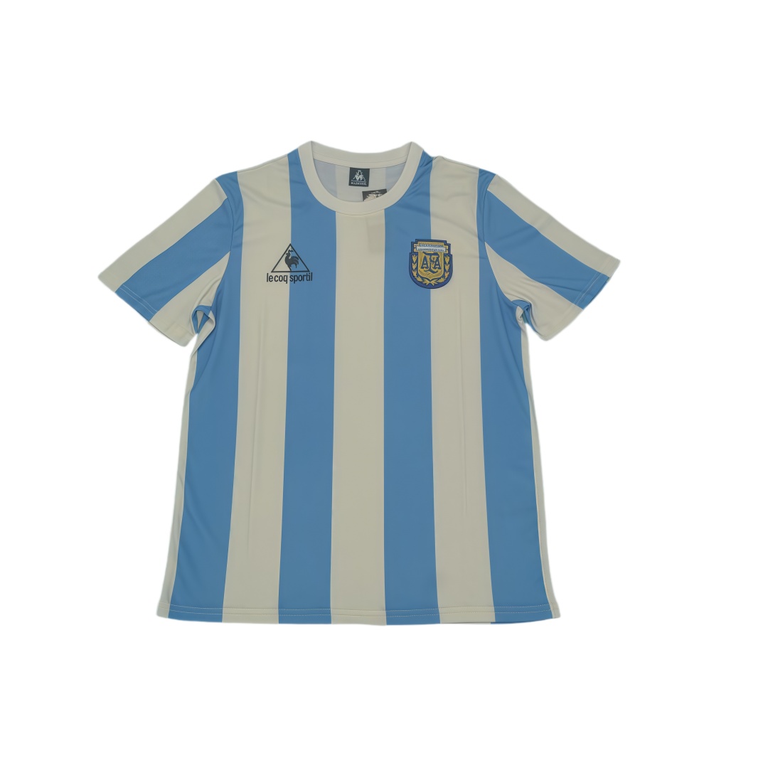 1986 Argentina Home Retro Football Shirt
