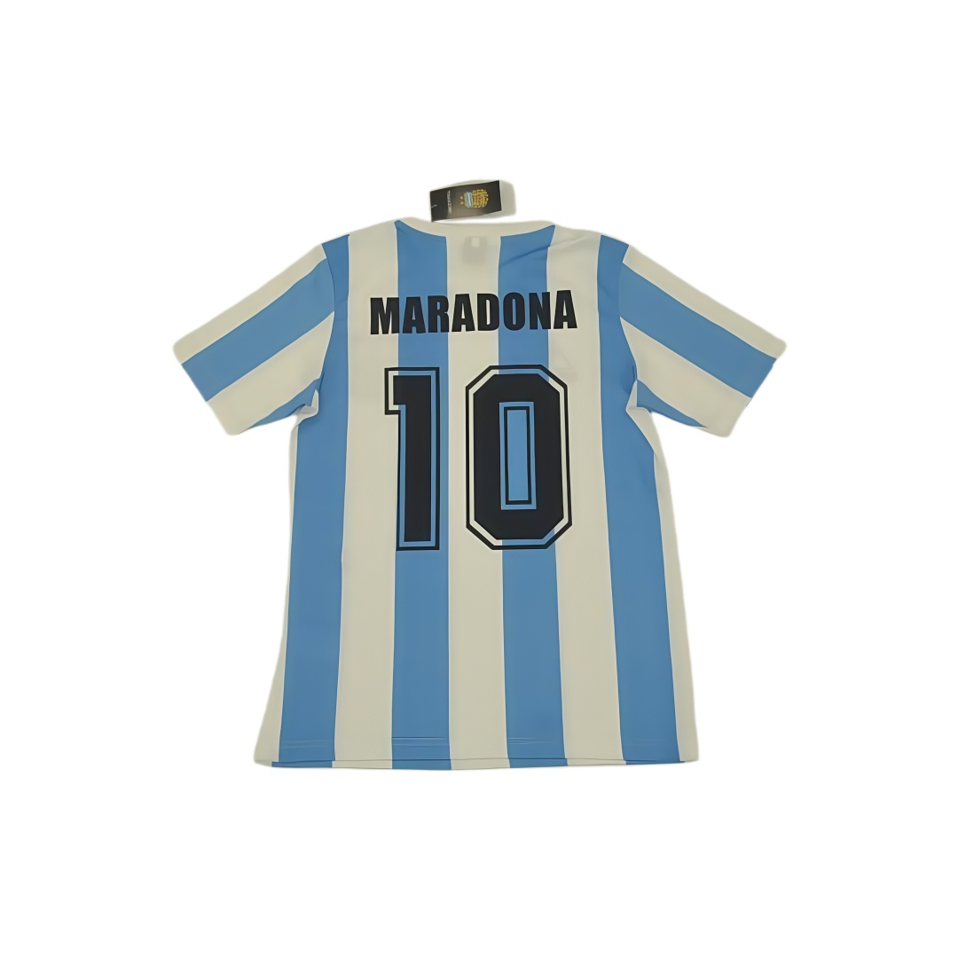 1986 Argentina Home Retro Football Shirt