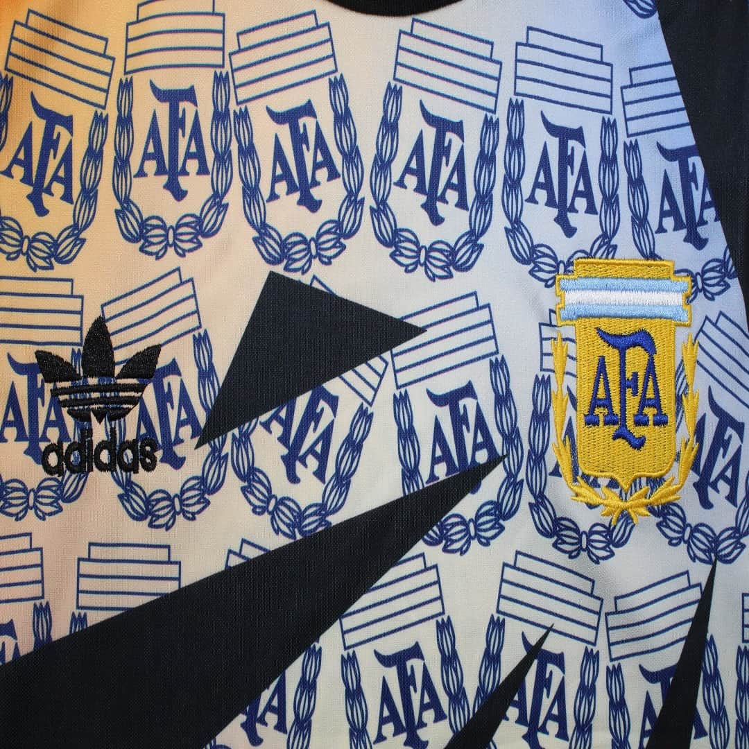 1993 Argentina Goalkeeper Retro Football Shirt Long Sleeve