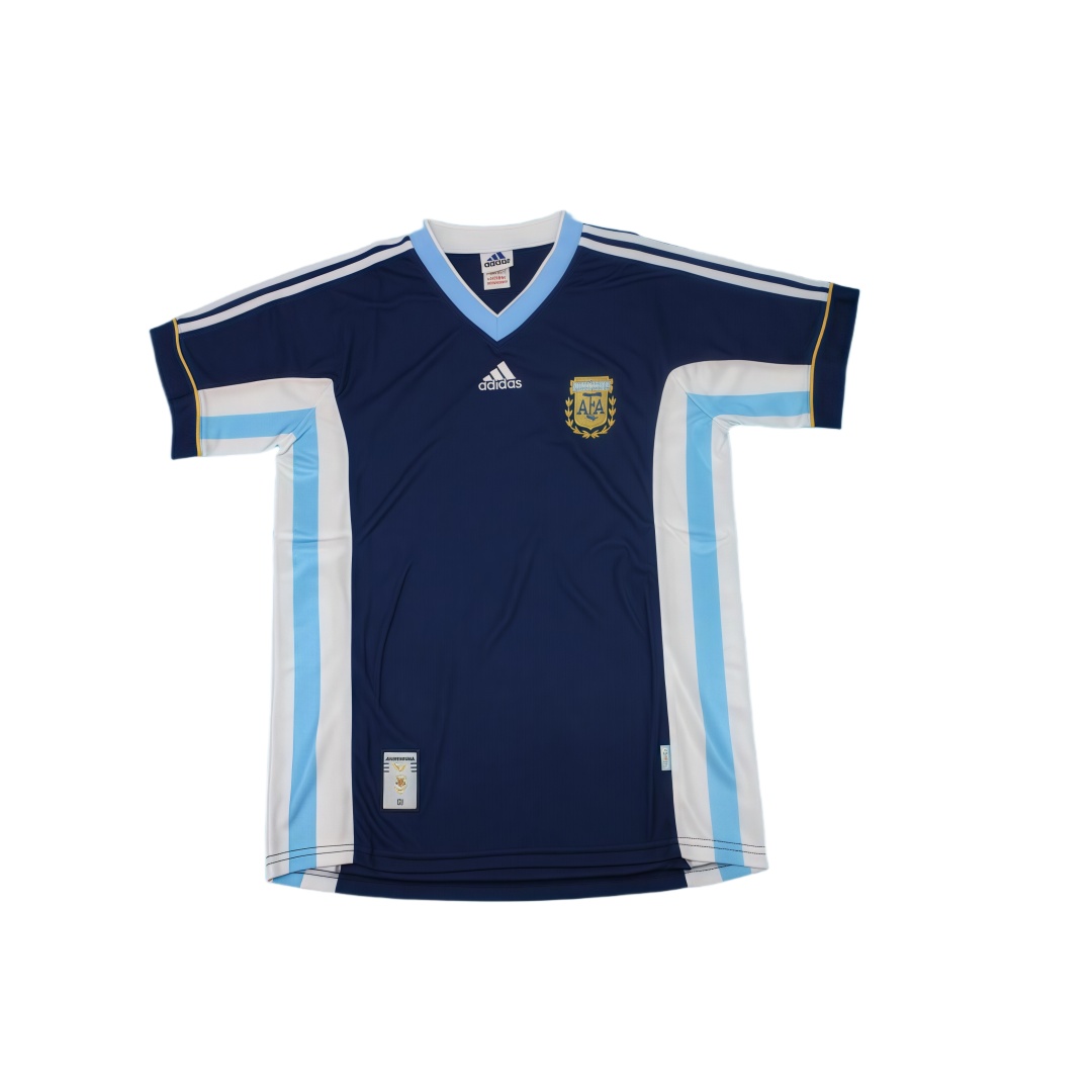 1998 Argentina Away Retro Football Shirt  1998 Argentina Away Retro Football Shirt