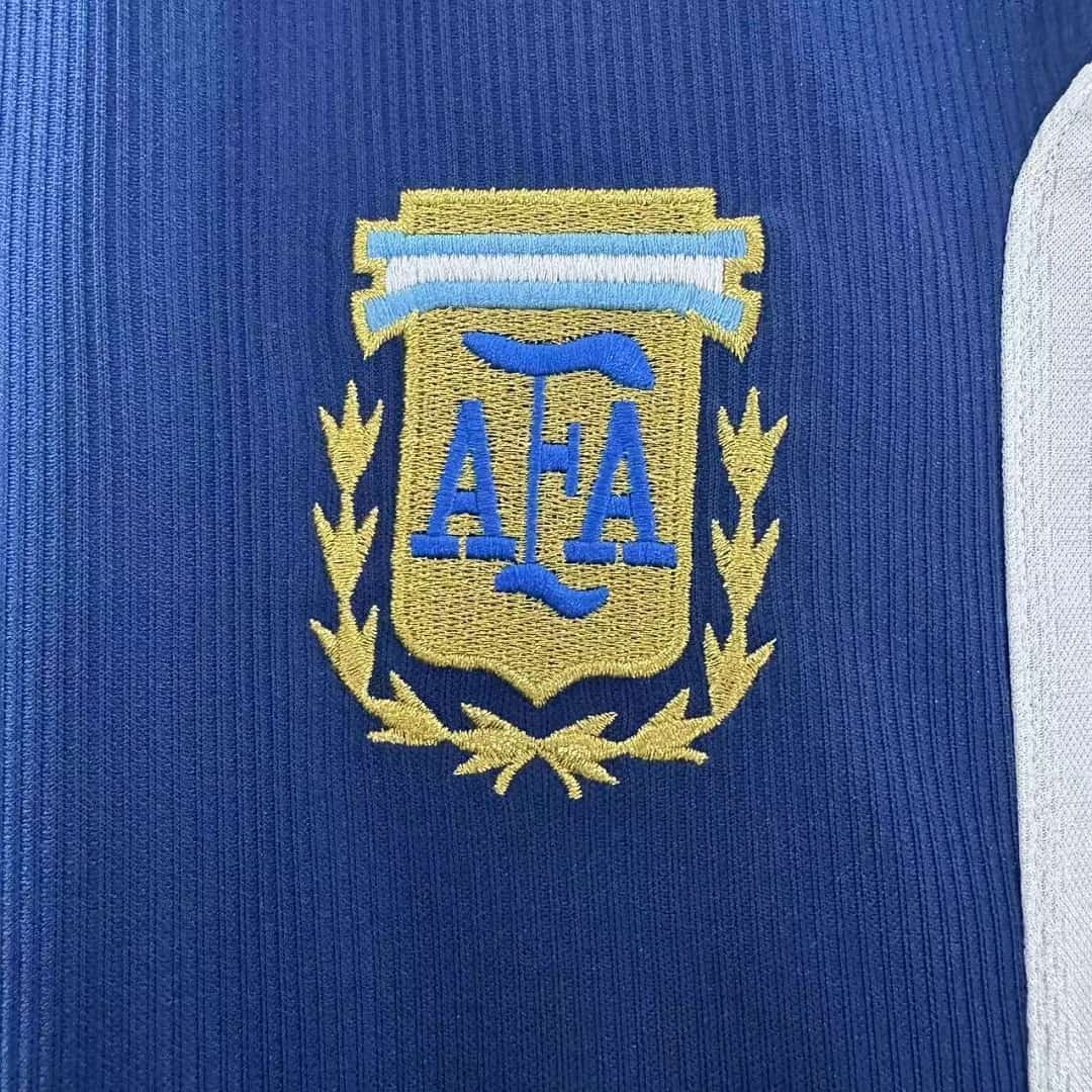 1998 Argentina Away Retro Football Shirt