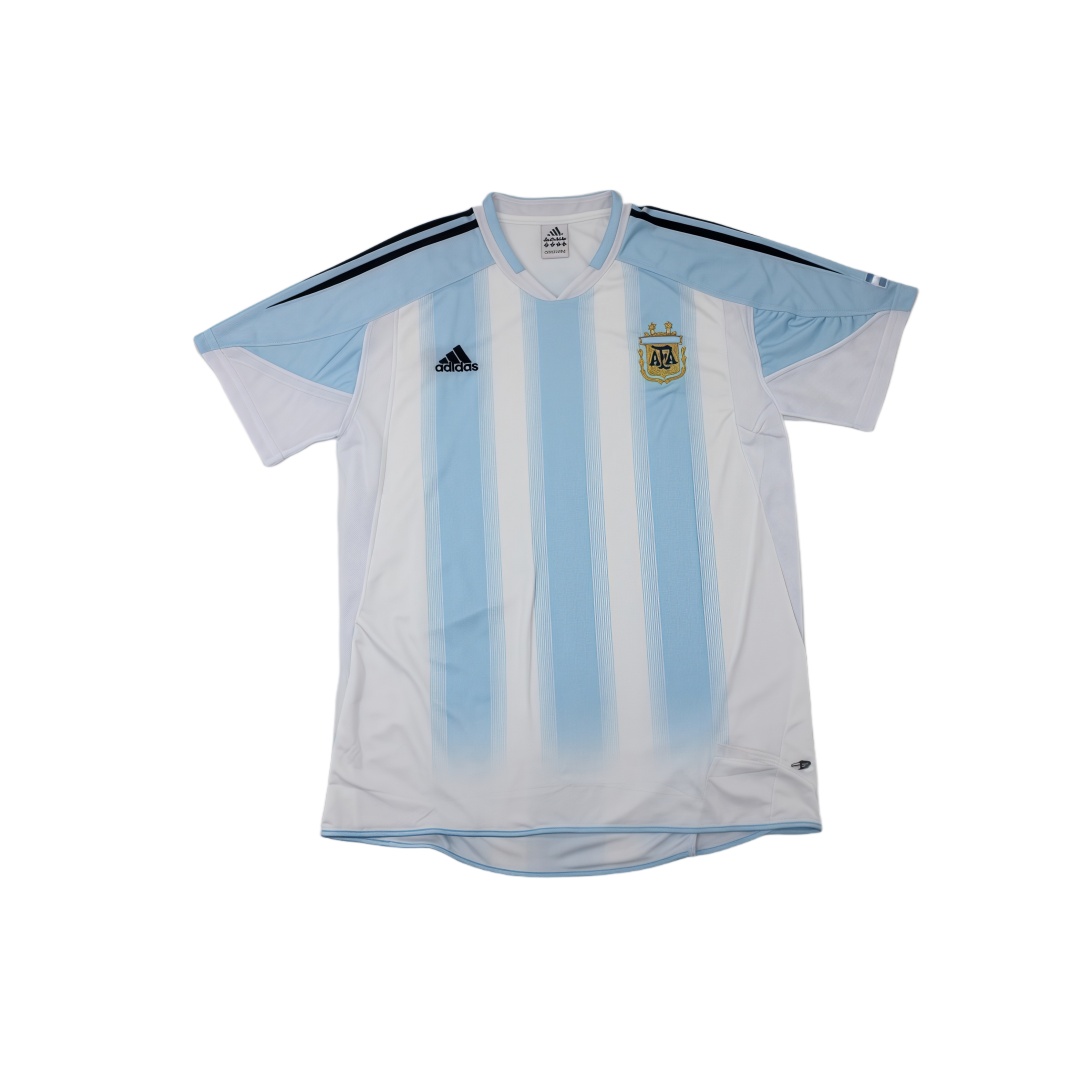 2004 Argentina Home Retro Football Shirt  2004 Argentina Home Retro Football Shirt