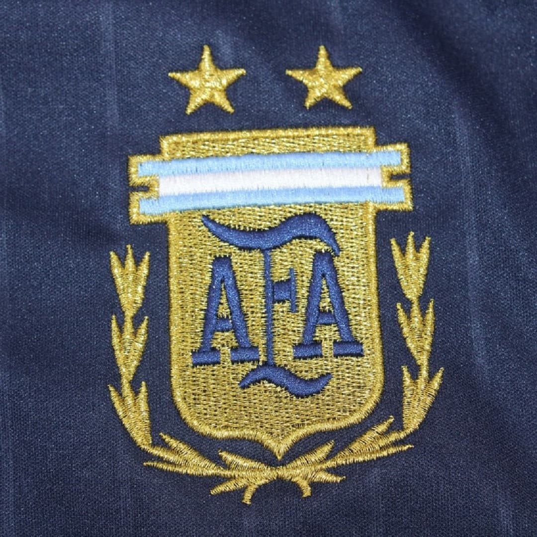 2006 Argentina Away Retro Football Shirt Long Sleeve