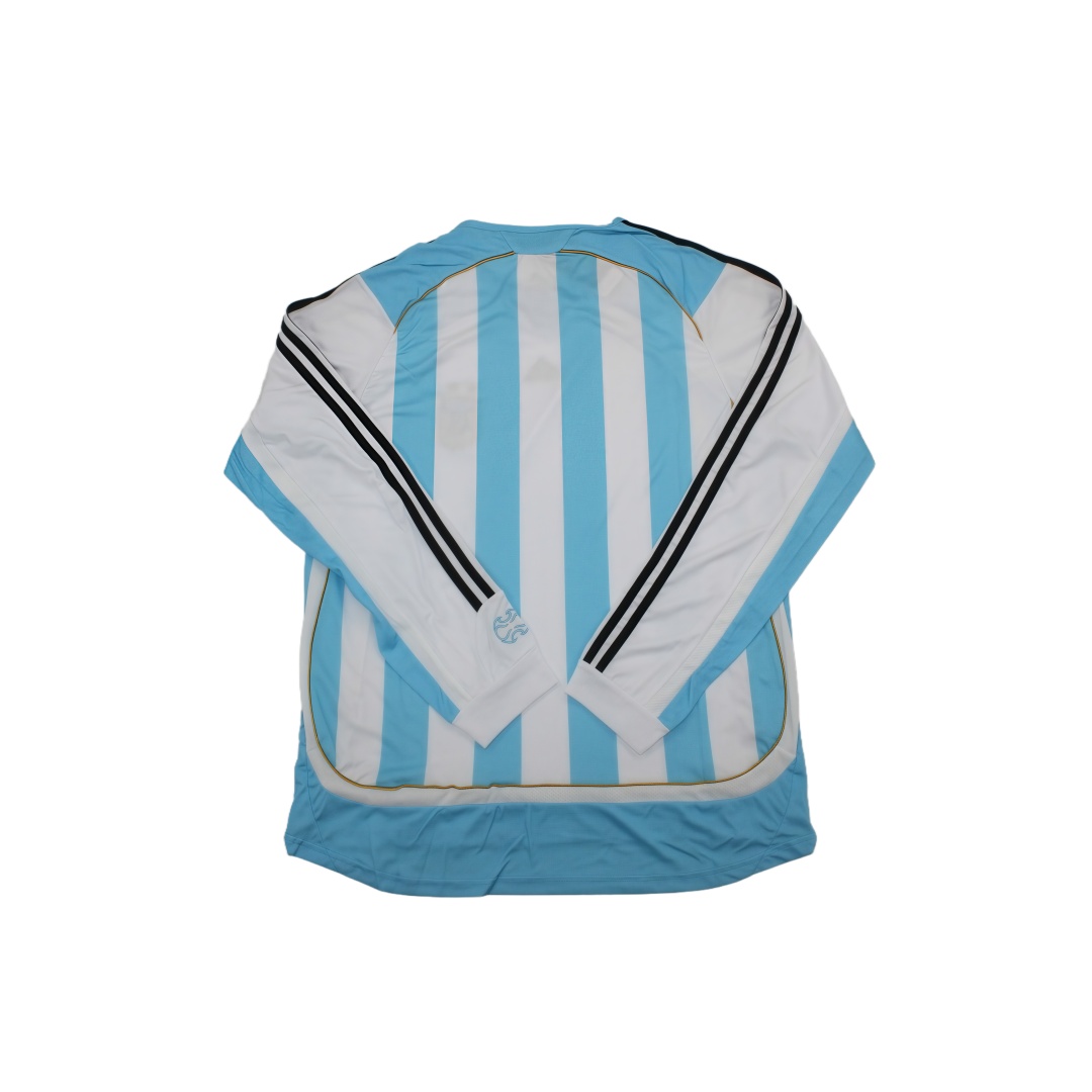 2006 Argentina Home Retro Football Shirt Long Sleeve
