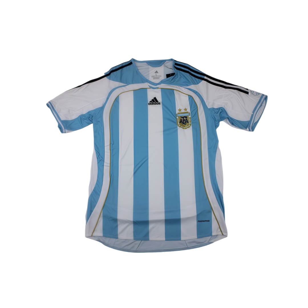 2006 Argentina Home Retro Football Shirt  2006 Argentina Home Retro Football Shirt