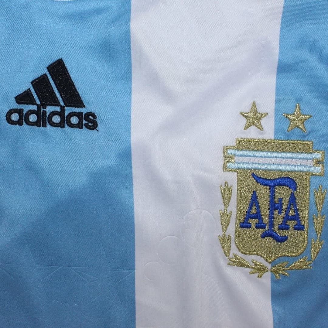 2008 Argentina Home Retro Football Shirt