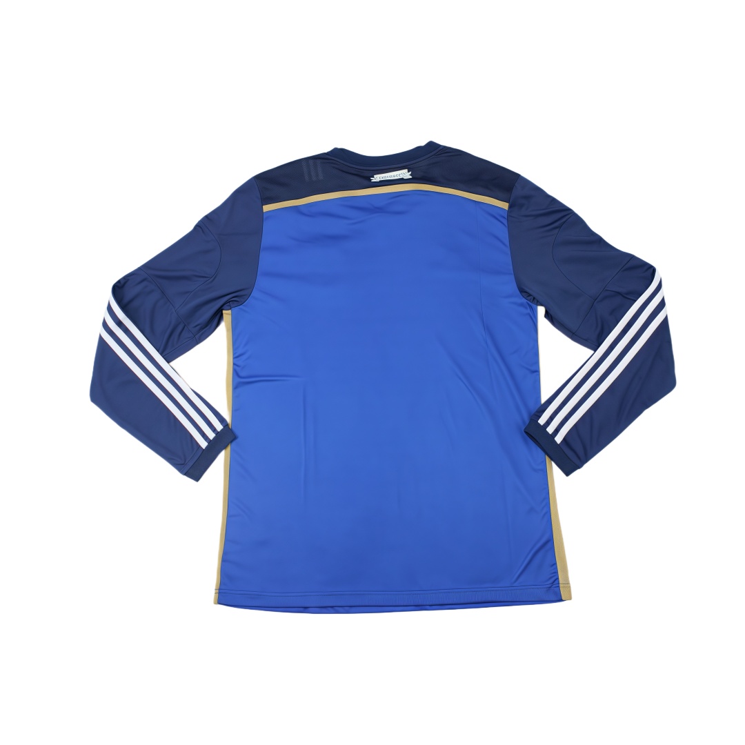 2014 Argentina Away Retro Football Shirt Long Sleeve