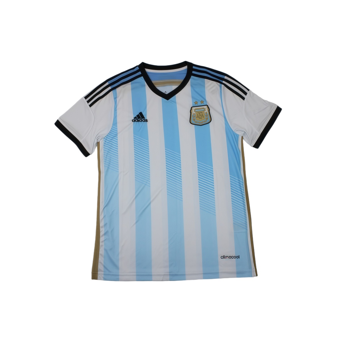 2014 Argentina Home Retro Football Shirt  2014 Argentina Home Retro Football Shirt
