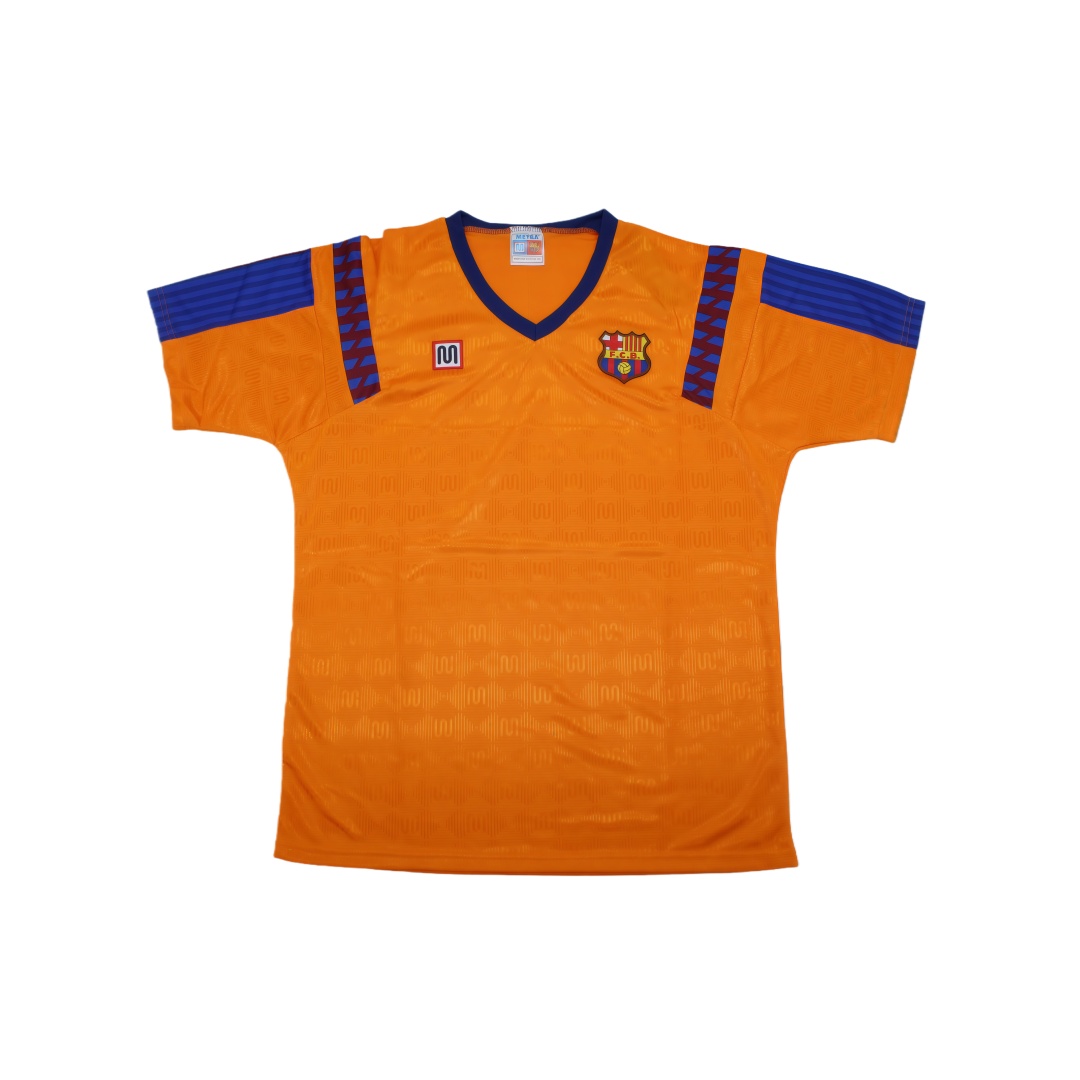 1991–92 Barcelona Away Retro Football Shirt