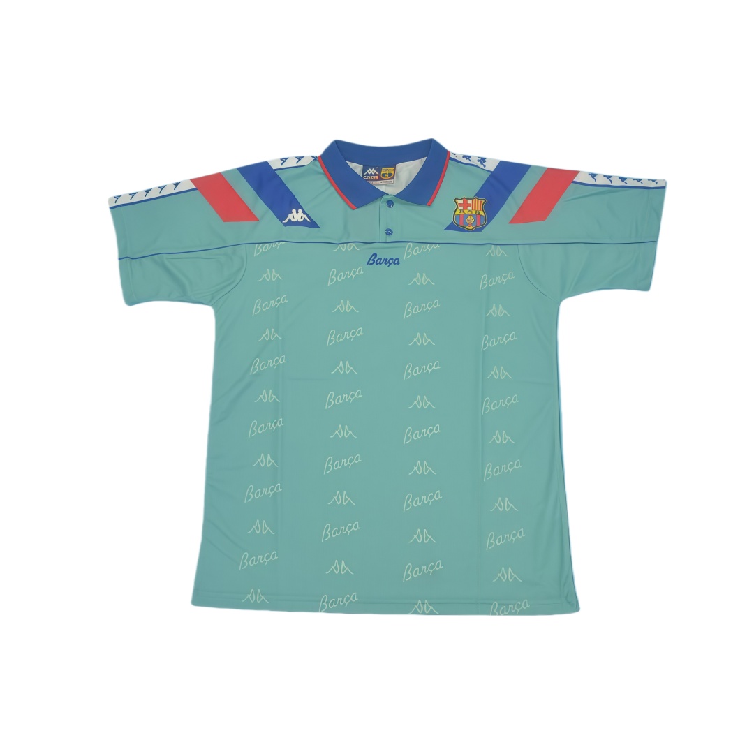 1992–95 Barcelona Away Retro Football Shirt