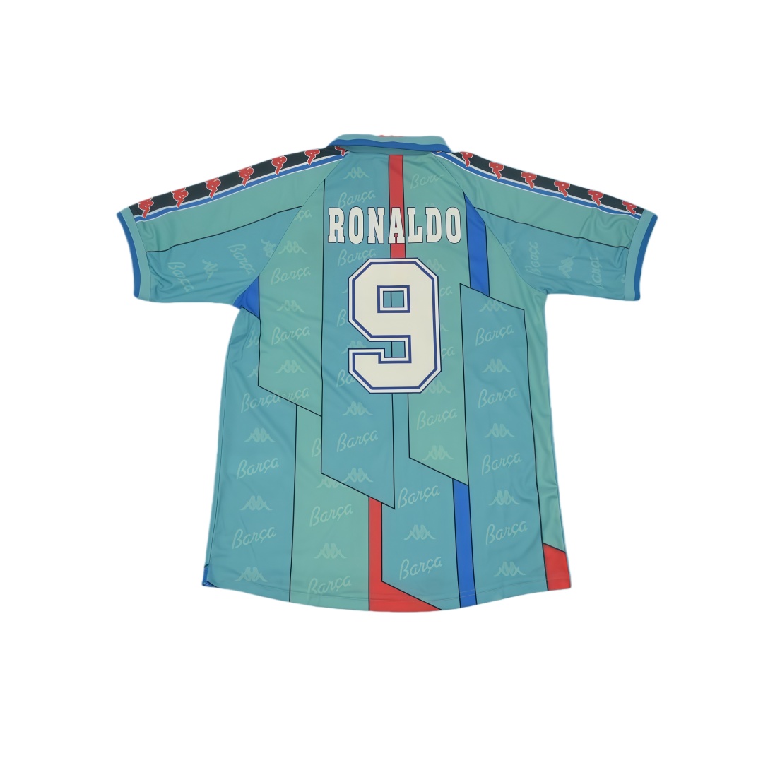 1995–97 Barcelona Away Retro Football Shirt
