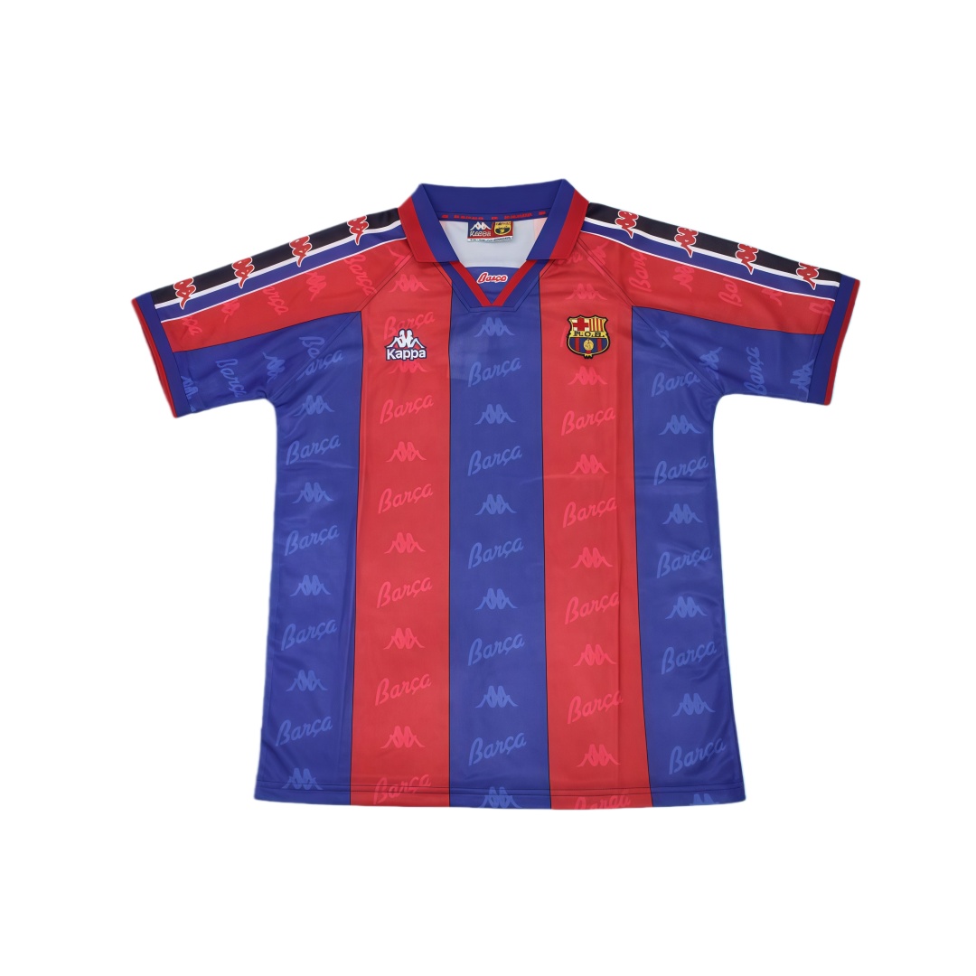 1995–97 Barcelona Home Retro Football Shirt