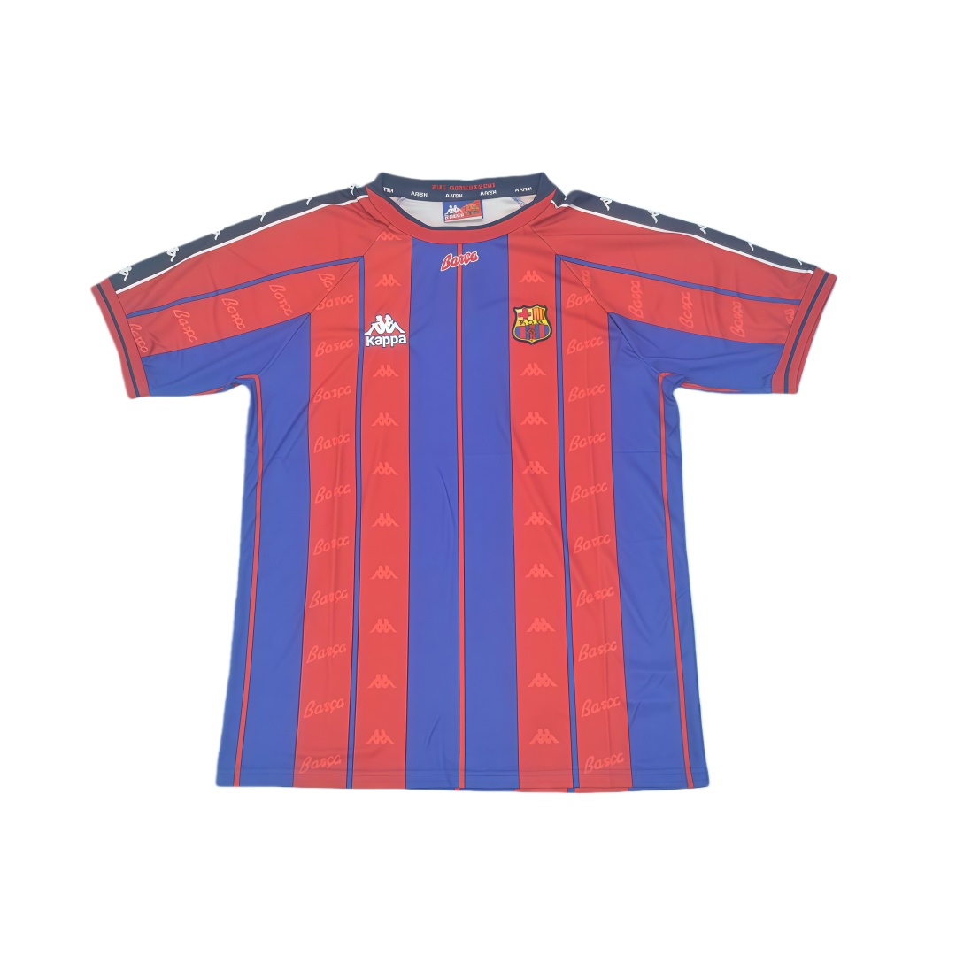 1997–98 Barcelona Home Retro Football Shirt