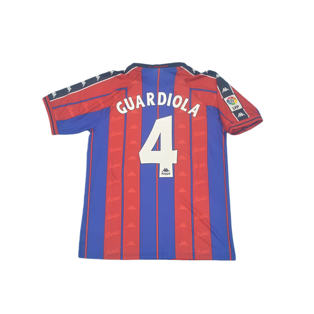 1997–98 Barcelona Home Retro Football Shirt