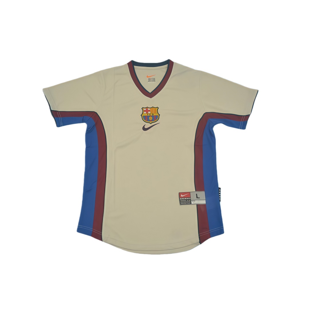 1998–01 Barcelona Away Retro Football Shirt
