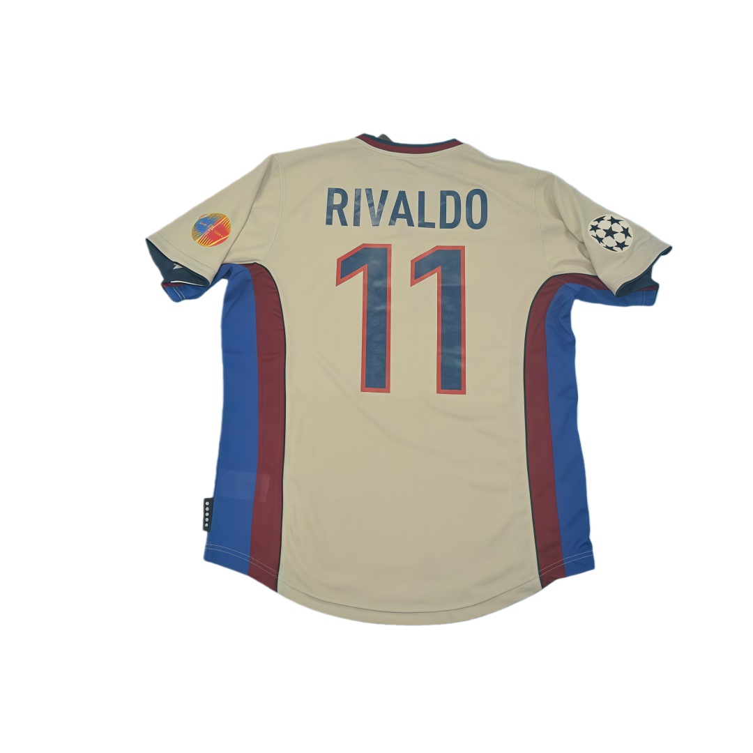 1998–01 Barcelona Away Retro Football Shirt