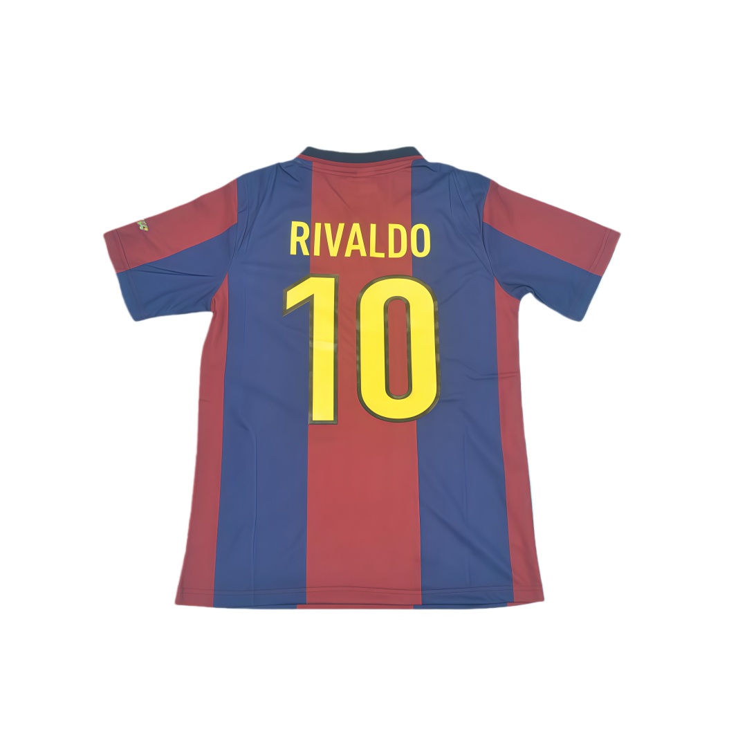 1998–99 Barcelona Home Retro Football Shirt