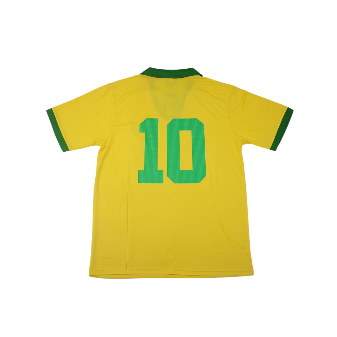 1958 Brazil Home Retro Football Shirt