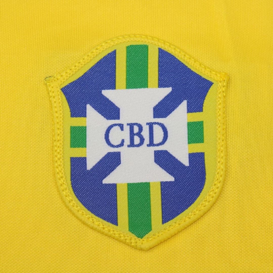 1958 Brazil Home Retro Football Shirt
