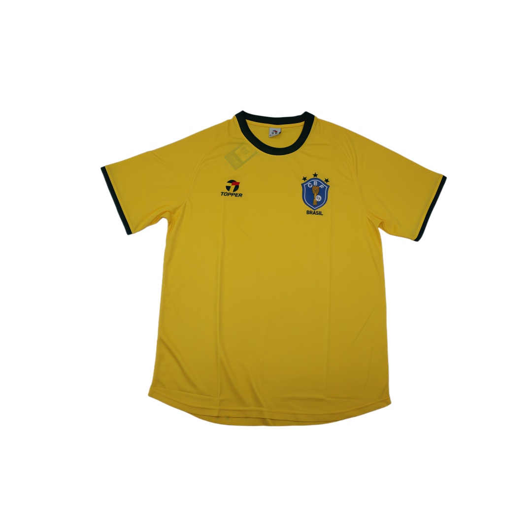1982 Brazil Home Retro Football Shirt  1982 Brazil Home Retro Football Shirt