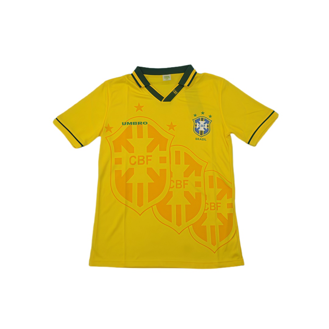 1994 Brazil Home Retro Football Shirt  1994 Brazil Home Retro Football Shirt