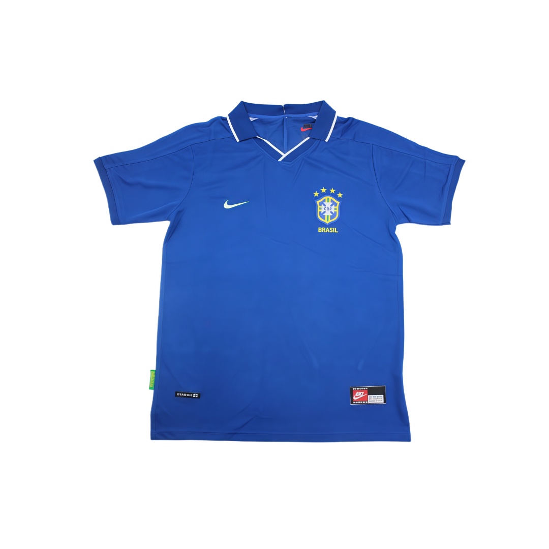 1997 Brazil Away Retro Football Shirt  1997 Brazil Away Retro Football Shirt