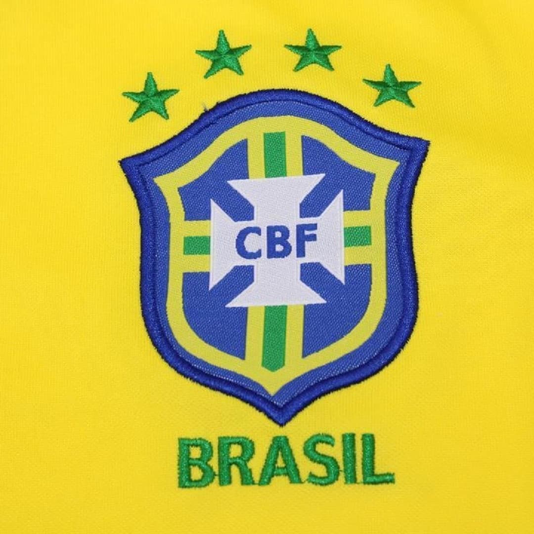 1997 Brazil Home Retro Football Shirt