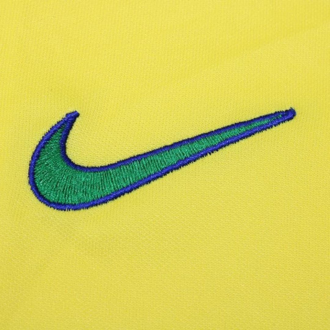 1997 Brazil Home Retro Football Shirt