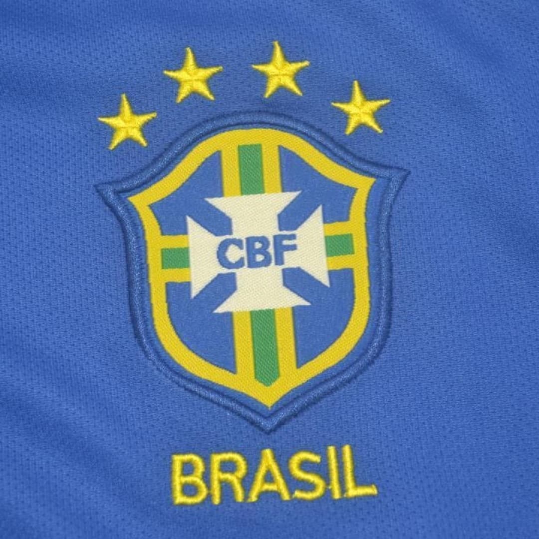 2002 Brazil Away Retro Football Shirt Long Sleeve