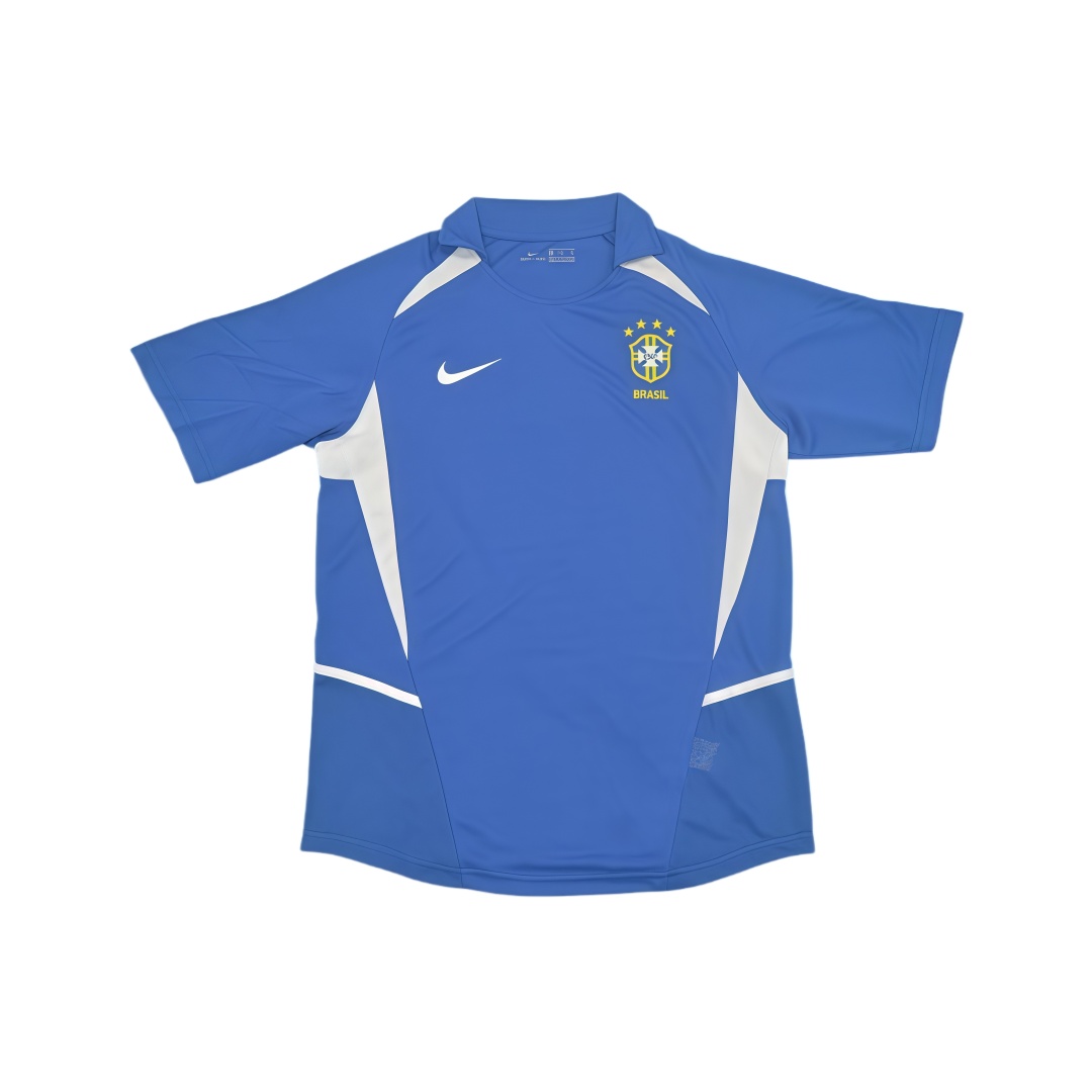2002 Brazil Away Retro Football Shirt