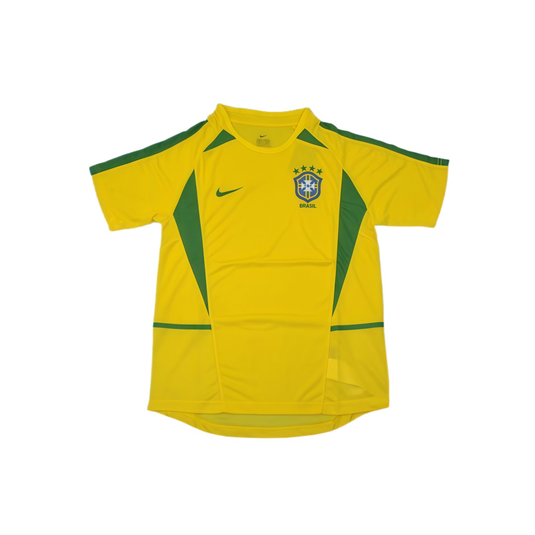 2002 Brazil Home Retro Football Shirt  2002 Brazil Home Retro Football Shirt