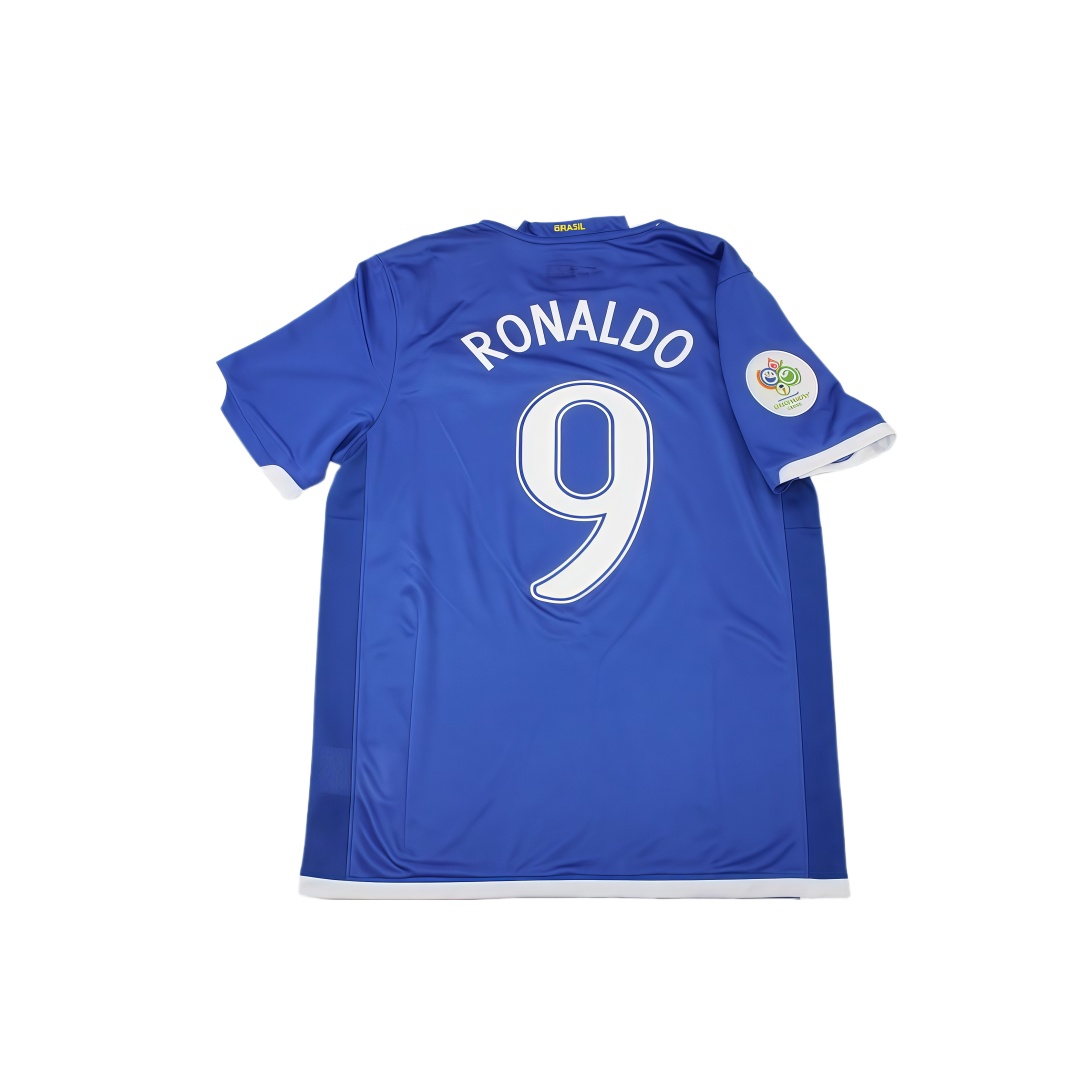2006 Brazil Away Retro Football Shirt