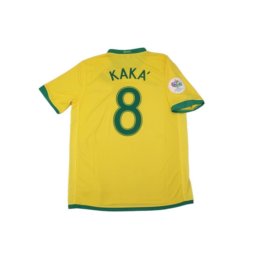 2006 Brazil Home Retro Football Shirt