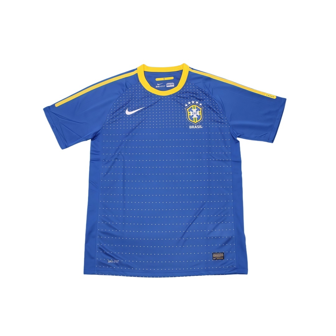 2010 Brazil Away Retro Football Shirt  2010 Brazil Away Retro Football Shirt