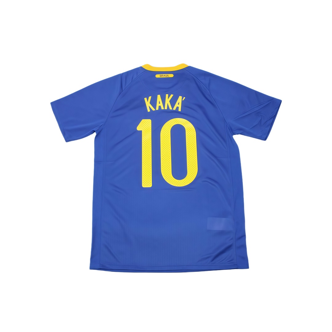 2010 Brazil Away Retro Football Shirt