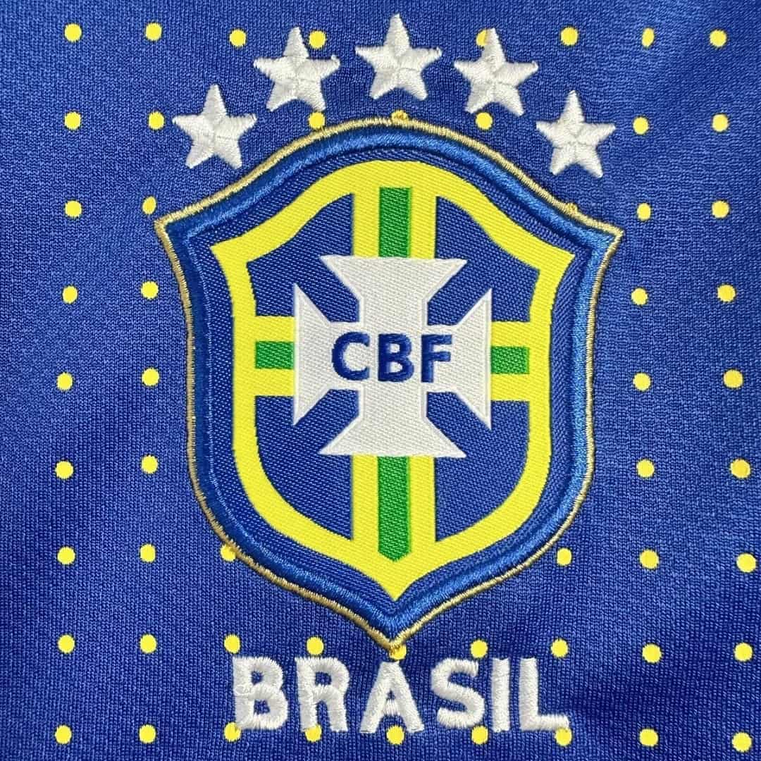 2010 Brazil Away Retro Football Shirt