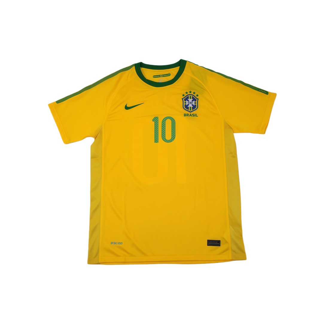 2010 Brazil Home Retro Football Shirt  2010 Brazil Home Retro Football Shirt
