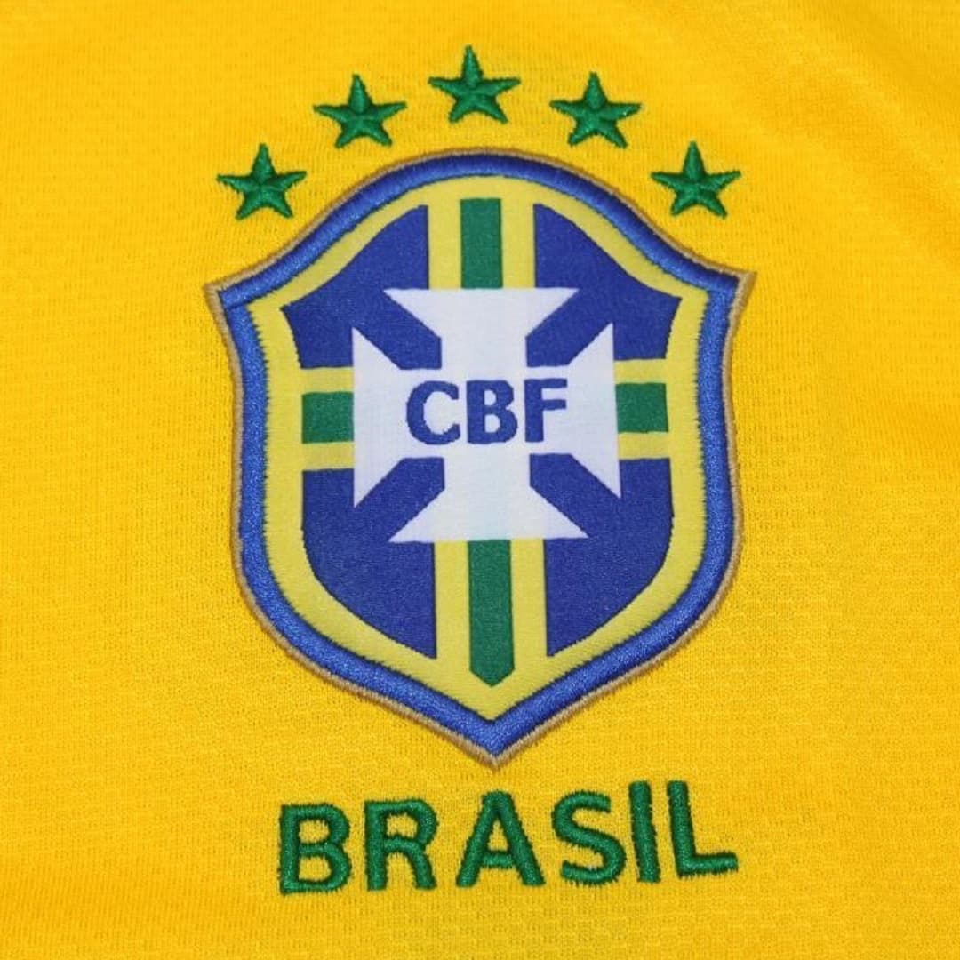 2010 Brazil Home Retro Football Shirt