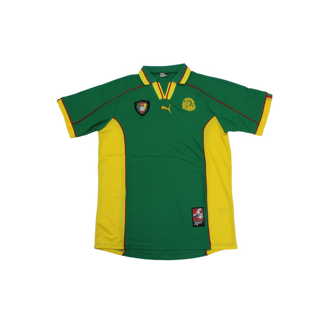 1998 Cameroon Home Retro Football Shirt