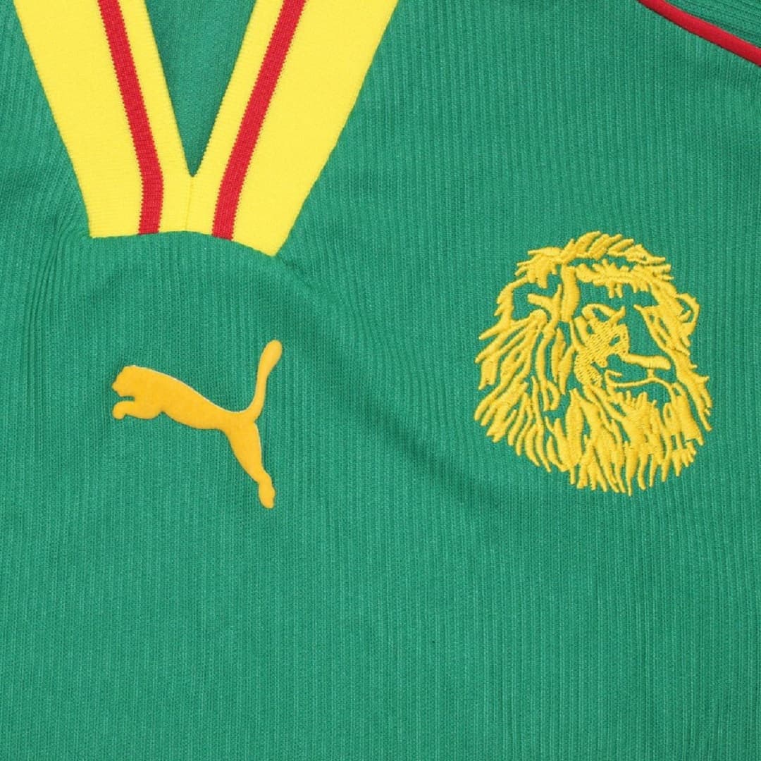 1998 Cameroon Home Retro Football Shirt