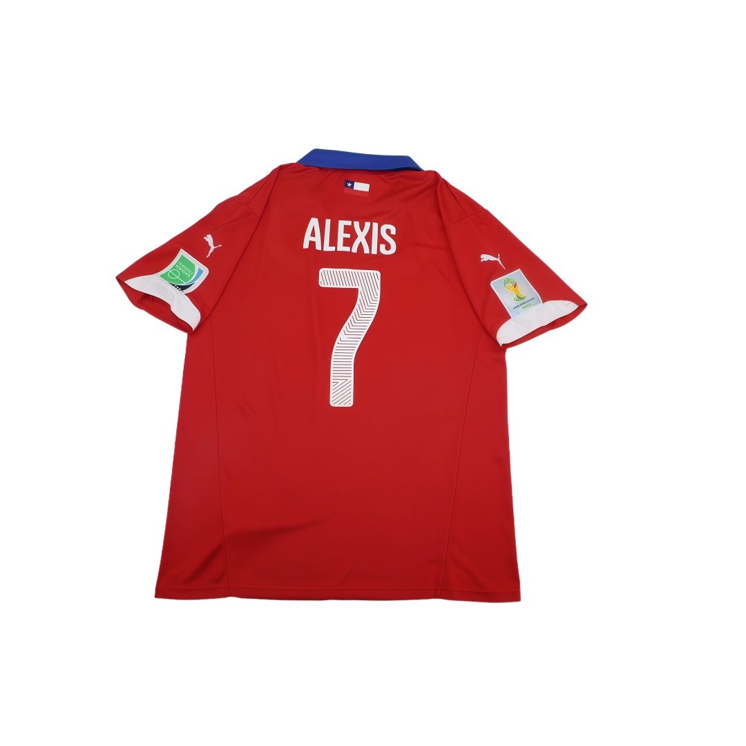 2014 Chile Home Retro Football Shirt