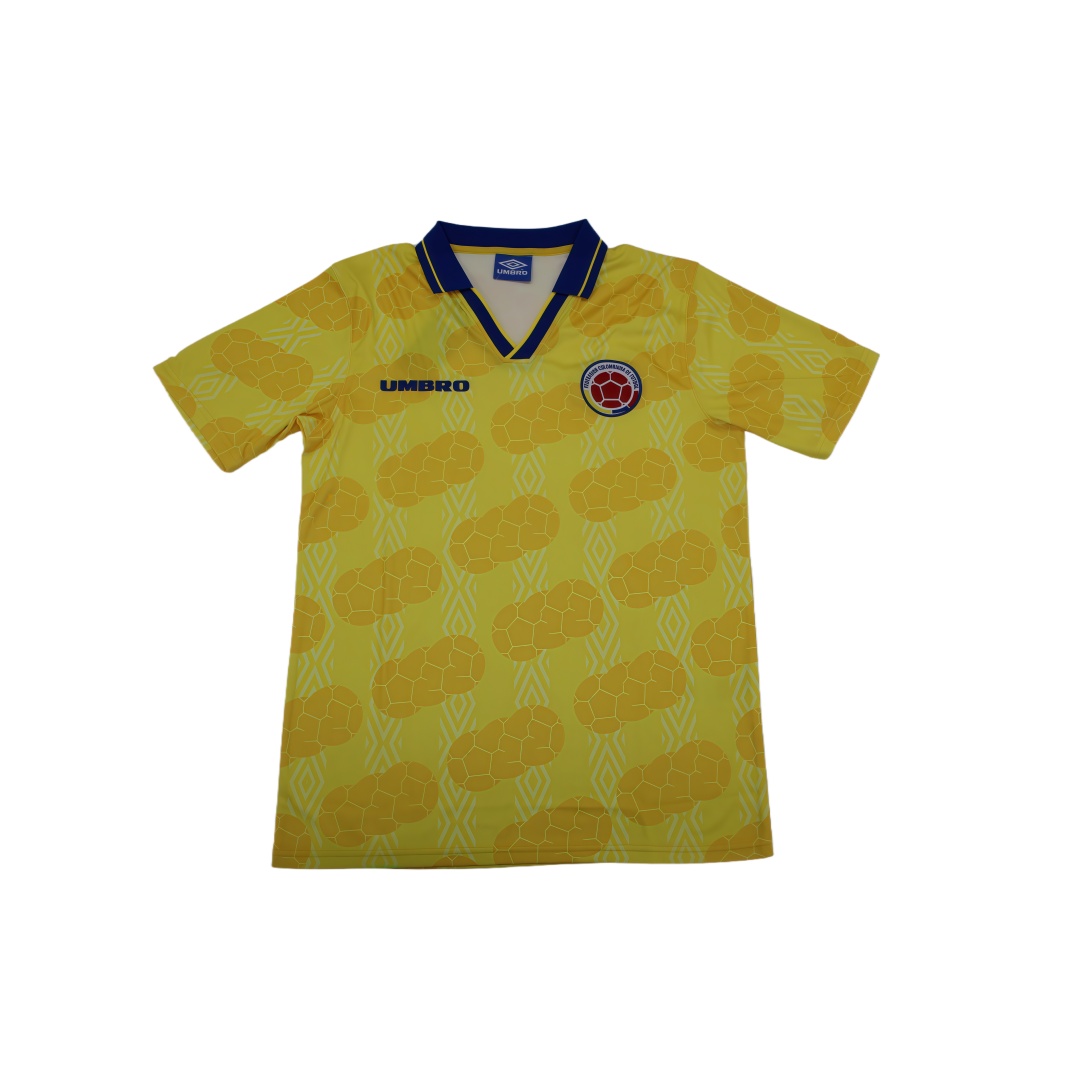 1994 Colombia Home Retro Football Shirt  1994 Colombia Home Retro Football Shirt