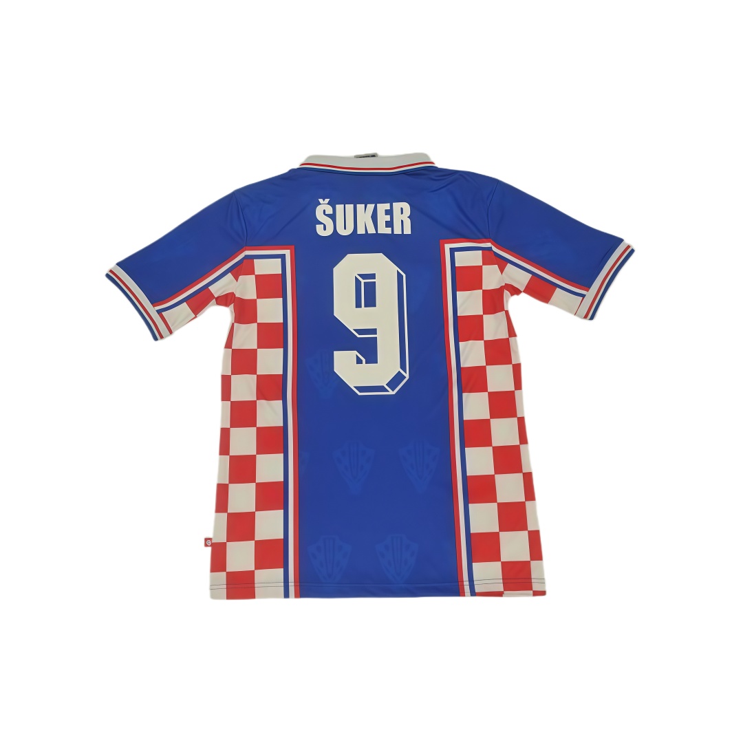 1998 Croatia Away Retro Football Shirt