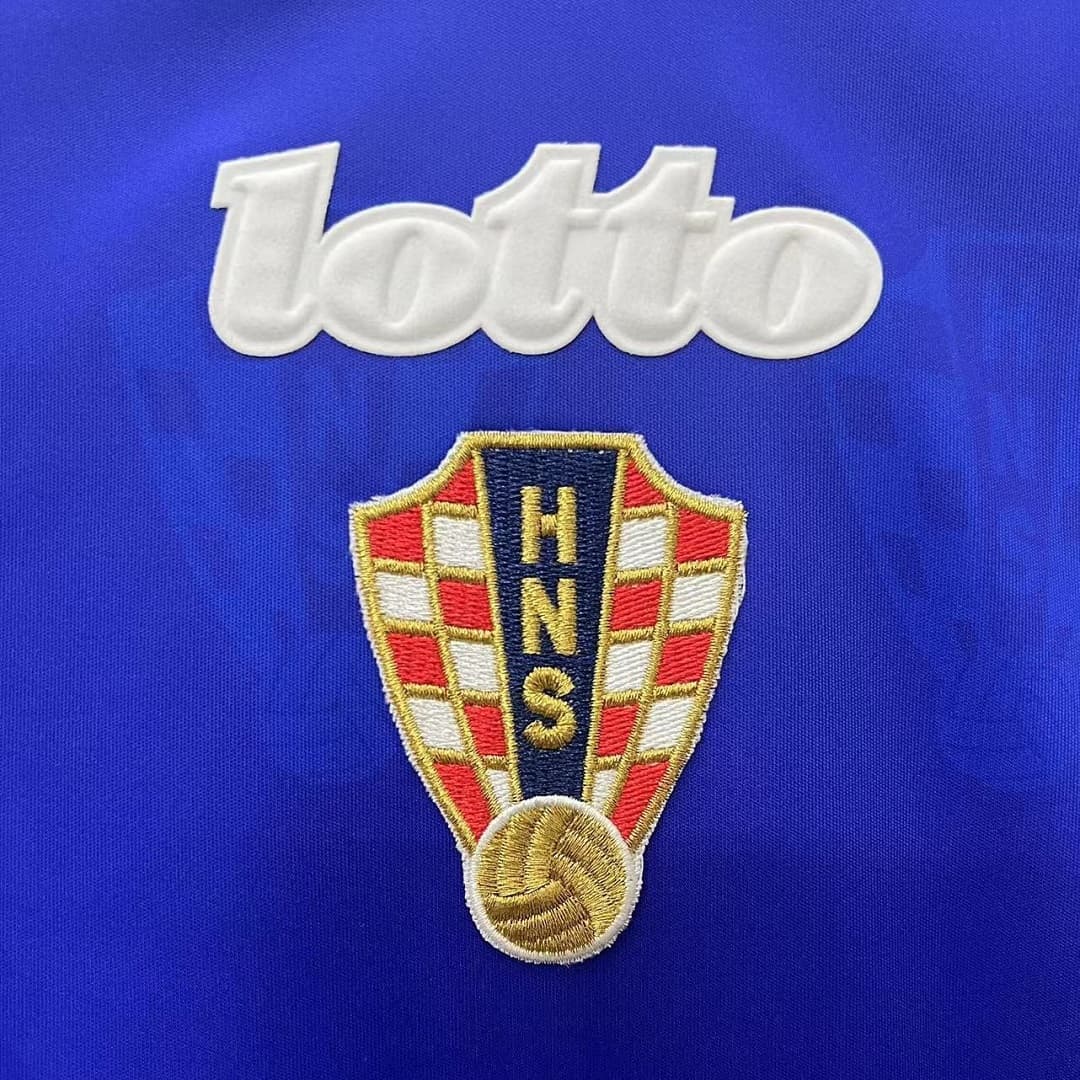 1998 Croatia Away Retro Football Shirt