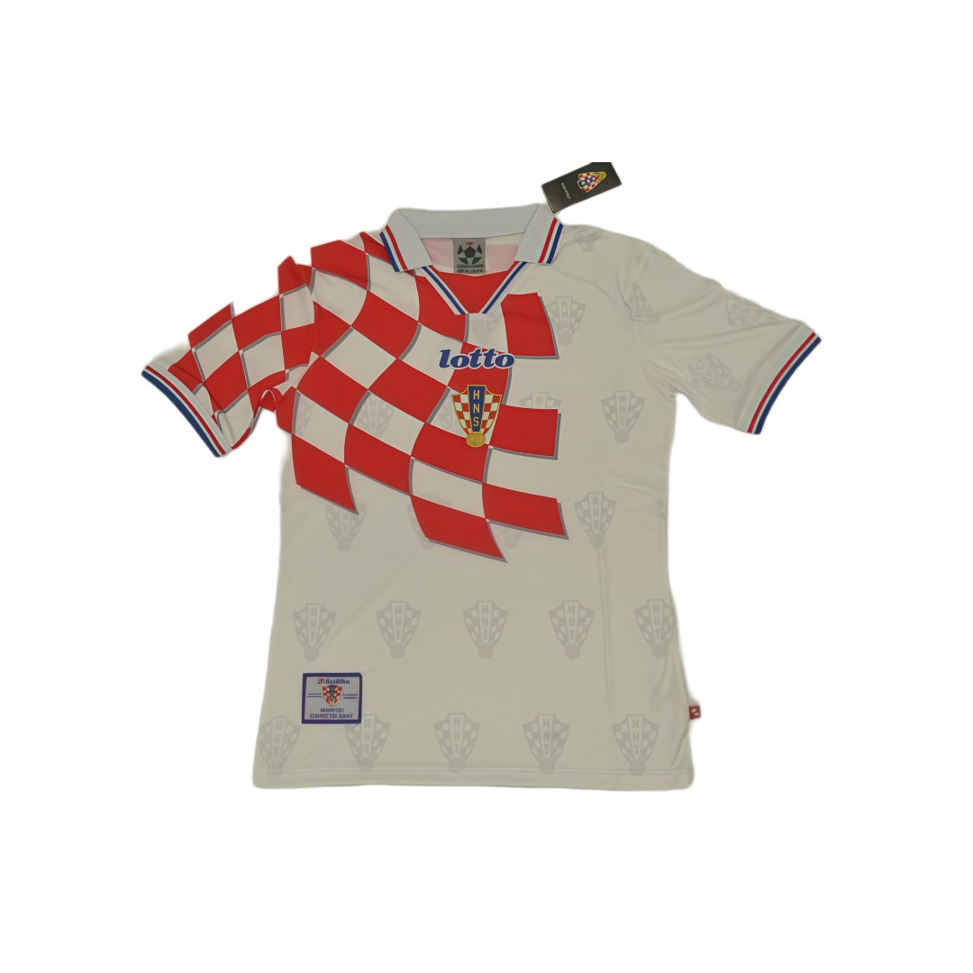 1998 Croatia Home Retro Football Shirt  1998 Croatia Home Retro Football Shirt