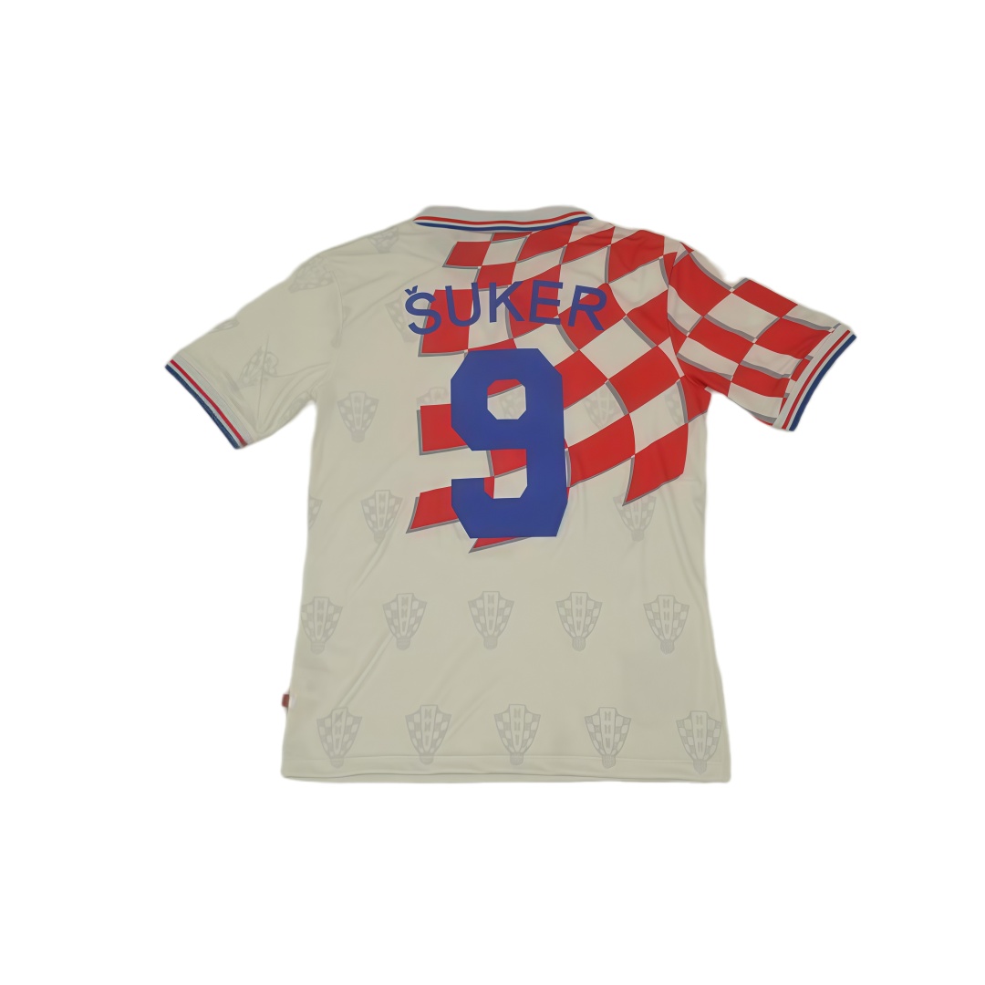 1998 Croatia Home Retro Football Shirt