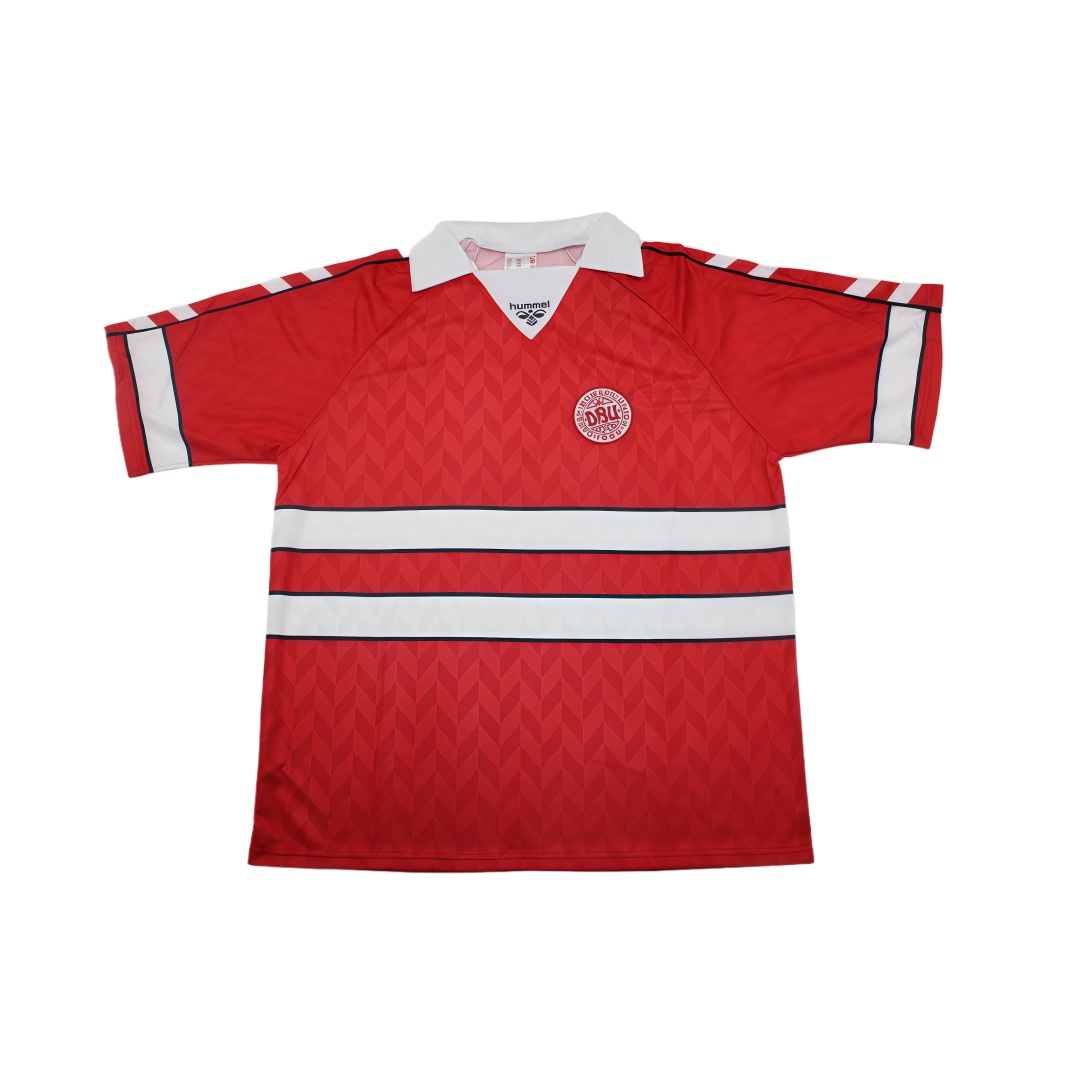 1988 Denmark Home Retro Football Shirt