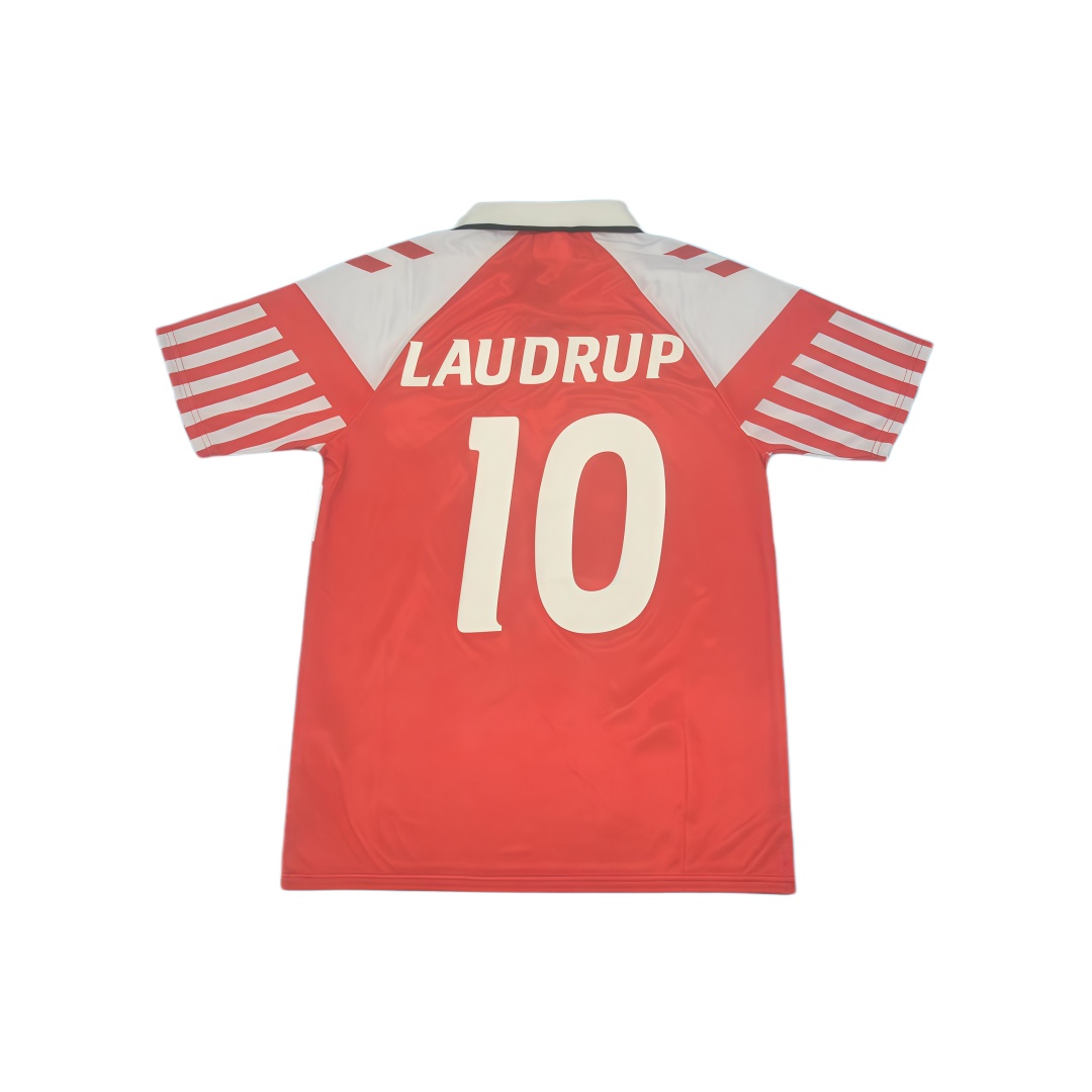 1992 Denmark Home Retro Football Shirt