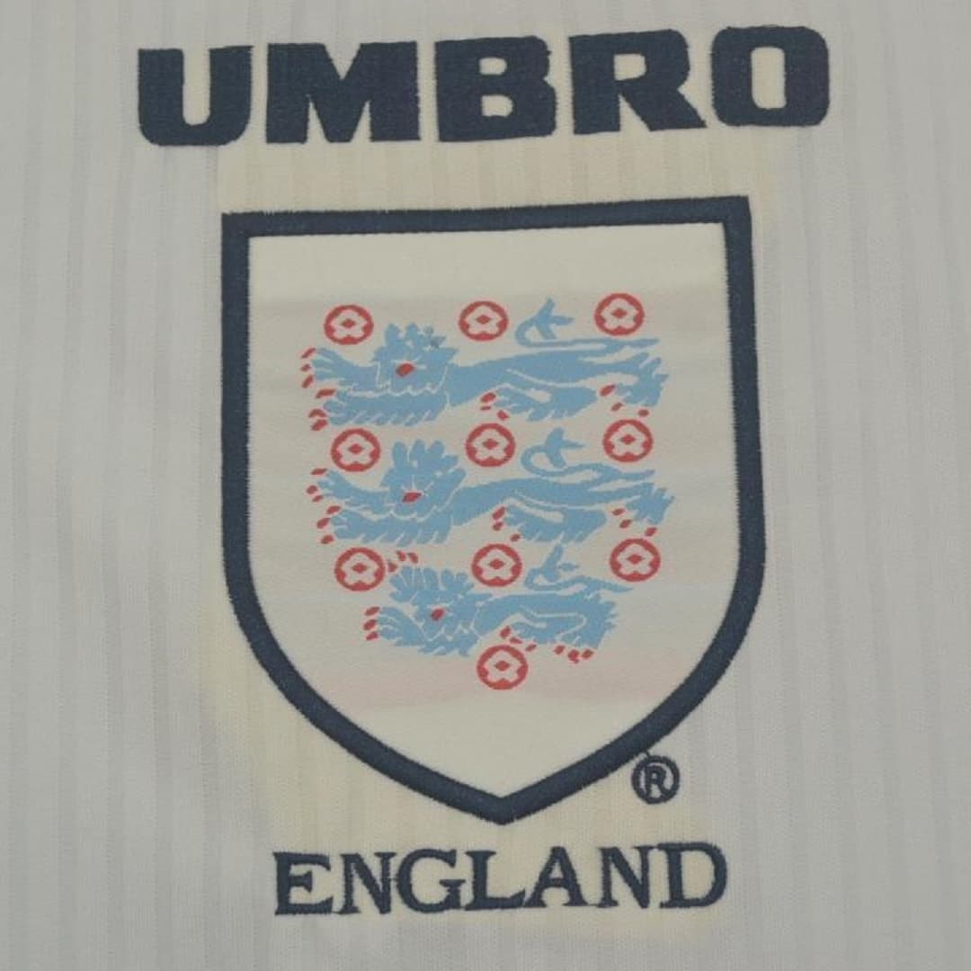 1998 England Home Retro Football Shirt