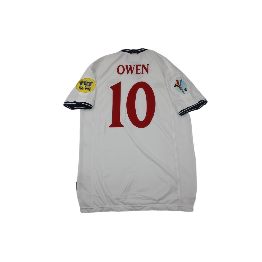 2000 England Home Retro Football Shirt